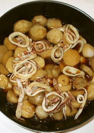 いか里芋の煮物♪むくみ・だるいに簡単薬膳-レシピのメイン写真