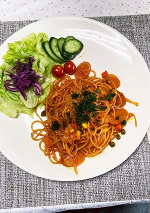 我が家のナポリタン♪-レシピのメイン写真