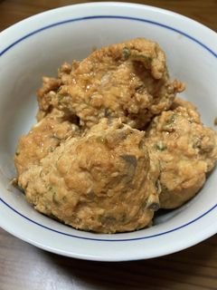 簡単♪鶏団子の和風甘辛煮-レシピのメイン写真