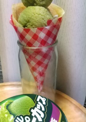 溶けないアイスクリーム-レシピのメイン写真