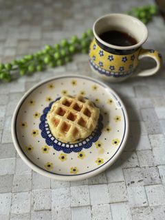 カリもち!米粉と豆腐のワッフル-レシピのメイン写真