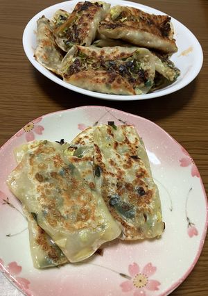 大判の餃子の皮で『包まない餃子』-レシピのメイン写真