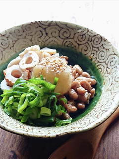 高たんぱく副菜★納豆おろしポン酢-レシピのメイン写真
