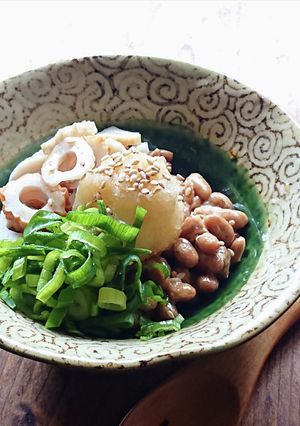 高たんぱく副菜★納豆おろしポン酢-レシピのメイン写真