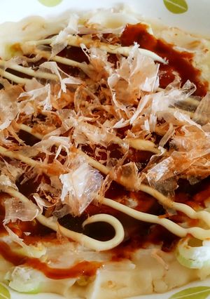 米粉活用　即席お好み焼き-レシピのメイン写真