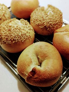 ★米粉活用★もっちりベーグル-レシピのメイン写真