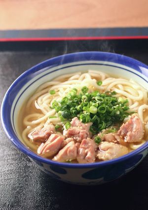 なか卯の期間限定！　鶏塩うどん♪-レシピのメイン写真