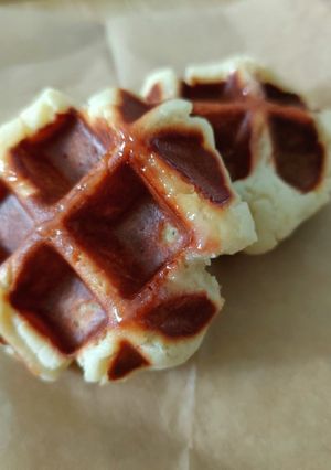 米粉のベルギーワッフル(ＨＢ使用)-レシピのメイン写真