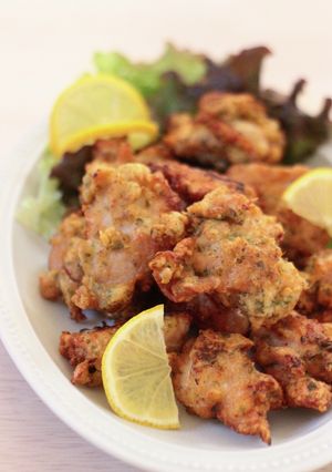 米粉でカリカリ☆海苔から揚げ-レシピのメイン写真