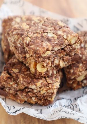 簡単♫米粉とオートミールのチョコスコーン-レシピのメイン写真