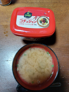コチュ醤入り味噌汁-レシピのメイン写真