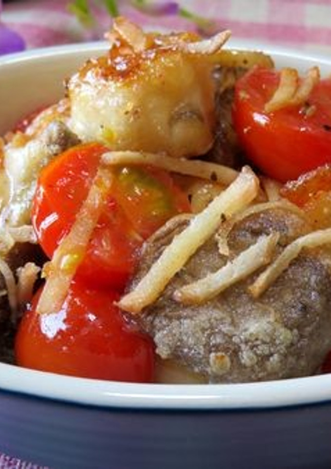 エリンギとミニトマトと生姜の塩胡椒炒め-レシピのメイン写真