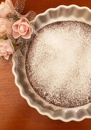 米粉活用！3つの材料でガトーショコラ-レシピのメイン写真