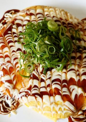 ♡米粉生地とさっぱり仕上げの広島焼♡-レシピのメイン写真