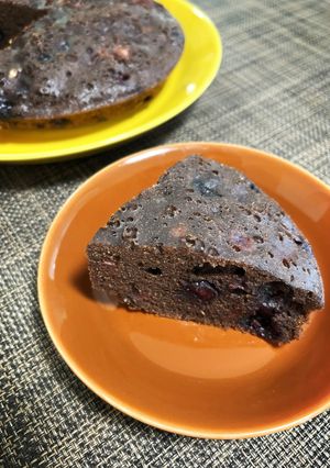 米粉のココアとベリーのケーキ-レシピのメイン写真