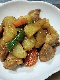 鶏と野菜の甘辛炒め-レシピのメイン写真