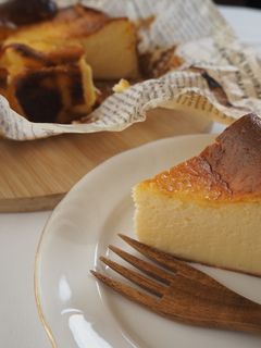 米粉バスクチーズケーキ-レシピのメイン写真