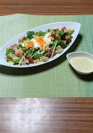 ヨウサマの減塩倉敷珈琲風シーザーサラダ-レシピのメイン写真