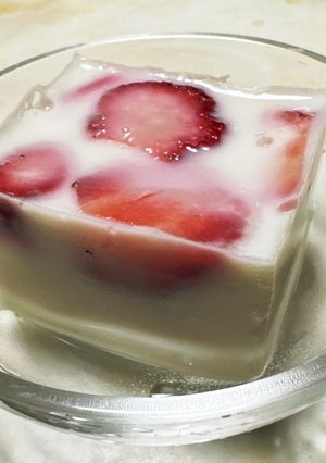 簡単☆我が家の牛乳かん-レシピのメイン写真