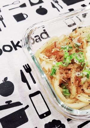簡単うまい　電子レンジでズボラうどん！-レシピのメイン写真