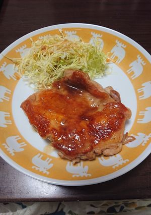 塩分控えめ 皮がパリパリなチキンステーキ-レシピのメイン写真