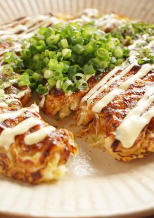旨味たっぷり！米粉のお好み焼き-レシピのメイン写真