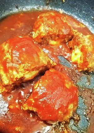 チーズハンバーグ-レシピのメイン写真