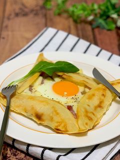 パリパリもっちり♡米粉のガレット-レシピのメイン写真