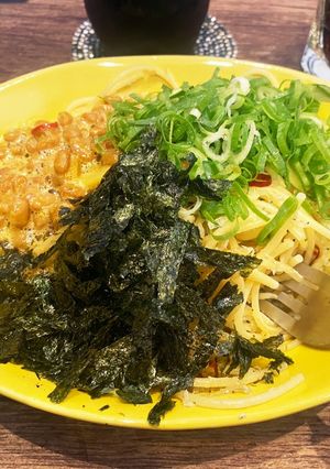 納豆パスタ-レシピのメイン写真