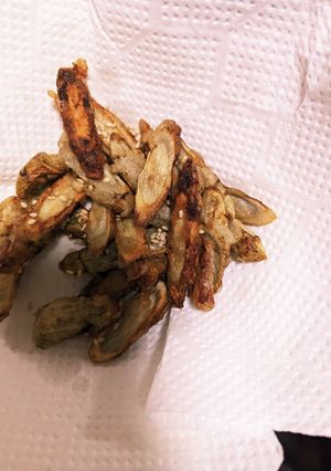 米粉活用でゴボウ揚げ-レシピのメイン写真