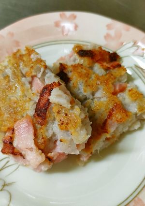 米粉でもっちり「れんこん餅」-レシピのメイン写真