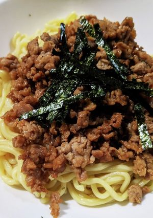 シンプルまぜそば-レシピのメイン写真
