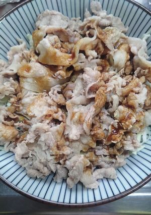 簡単ヘルシーゴツ盛り肉丼-レシピのメイン写真
