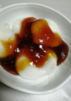 もちもち米粉団子-レシピのメイン写真