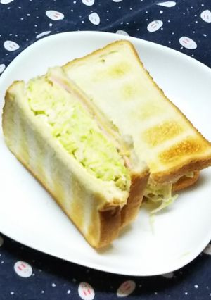 キャベツたっぷりサンド-レシピのメイン写真