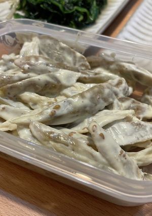 【常備菜】レンジで簡単ごぼうサラダ-レシピのメイン写真