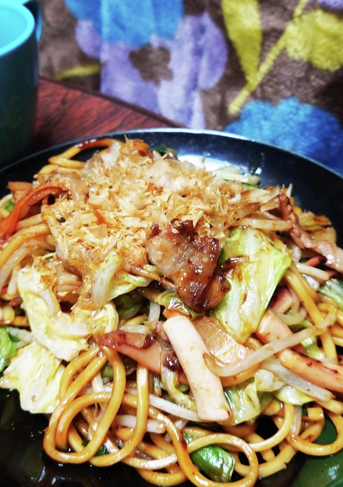 我が家の鉄板焼きそば-レシピのメイン写真