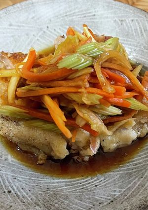 春野菜のチキン南蛮漬け-レシピのメイン写真