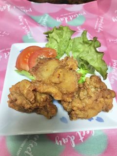 米粉でサクッと! ジューシーから揚げ-レシピのメイン写真