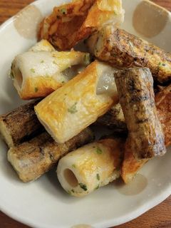 簡単おつまみ!ちくわとゴボウの磯辺揚げ-レシピのメイン写真