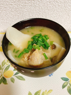 米粉でもっちもち!大分の味だんご汁-レシピのメイン写真