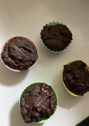 米粉でガトーショコラ風カップケーキ-レシピのメイン写真