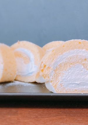 白玉粉でふわもちなロールケーキ☆-レシピのメイン写真