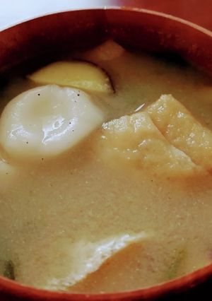 米粉すいとんで味噌汁アレンジ♪-レシピのメイン写真