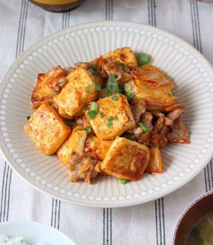 満腹＆節約！【豚キムチ】豆腐入り by ＊実月＊ 【クックパッド】 簡単