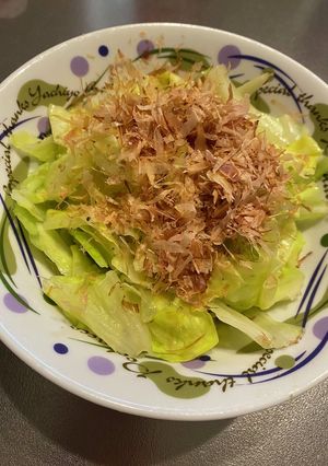 キャベツのバター醤油おかか和え-レシピのメイン写真