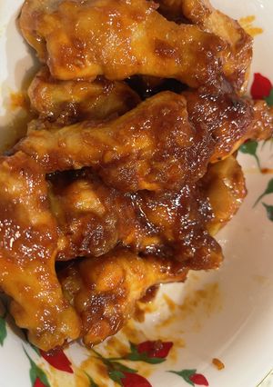 米粉でヤンニョムチキン-レシピのメイン写真