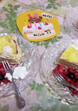 Birthdayケーキ●米粉ミルクレープ-レシピのメイン写真
