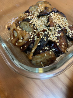 茄子とレンコンの甘酢炒め-レシピのメイン写真