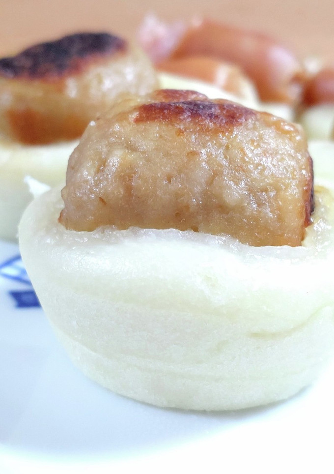 もちもち米粉中華まんじゅう風-レシピのメイン写真